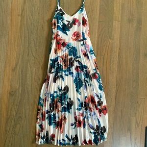 NWOT A New Day Pleated MIDI Dress